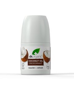 Dr. Organic Organic Virgin Coconut Oil Deodorant 50ml Αποσμητικό Ελαιο Καρύδας