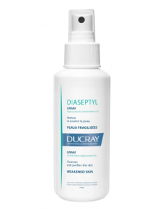 Ducray Diaseptyl Spray Αντισηπτικό Σπρέι Για Τον Καθαρισμό των Πληγών 125ml