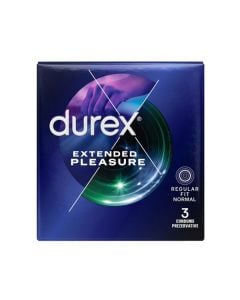 Durex Extended Pleasure Condoms 3 Items