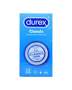 Durex Classic Προφυλακτικό 12 Τεμάχια