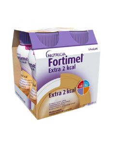 Nutricia Fortimel Extra 2 Kcal Moka  Υπερπρωτεϊνικό Ρόφημα Mε Γεύση Μόκα 4x200ml