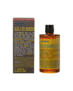 Korres Αthenian Grooming 4 in 1 Oil Barber's Recipe 
