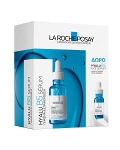 La Roche Posay Promo Hyalu B5 Αντιρυτιδικός & Επανορθωτικός Ορός 30ml & Δώρο Hyalu B5 Ορός Ματιών Για Μαύρους Κύκλους & Ρυτίδες 5ml