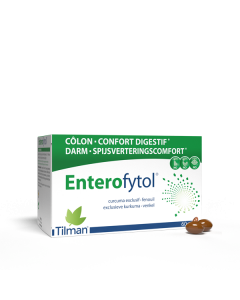 Tilman Enterofytol Συμπλήρωμα Για την Ανακούφιση του Γαστρεντερικού Συστήματος 60κάψουλες