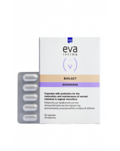 InterMed Eva Biolact 20 Capsules Προβιοτικά σε Κάψουλες