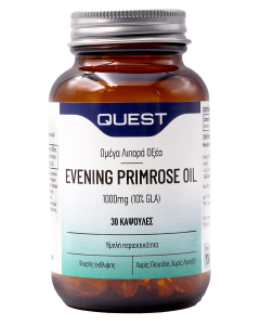Quest Evening Primrose Oil 1000mg 30 Caps Λιπαρά Οξέα