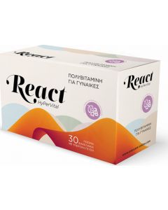 Evercare React HyPerVital 30 Φακελάκια Συμπλήρωμα Διατροφής για την Ενίσχυση του Ανοσοποιητικού