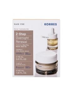 Korres Promo Black Pine Κρέμα Νύχτας για Σύσφιγξη & Lifting για Κανονικές Επιδερμίδες 40ml & Δώρο Διφασικό Serum Νύχτας Προσώπου 15ml