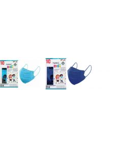 Famex FFP2 Μπλε 10τμχ Παιδική Μάσκα Προστασίας
