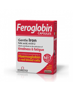 Vitabiotics Feroglobin 30 Caps Σίδηρος