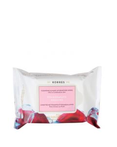 Korres Pomegranate Cleansing Wipes 25