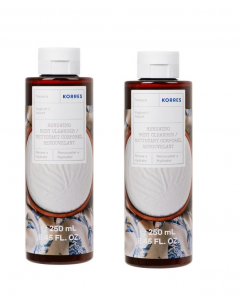Korres Promo Renewing Body Cleanser Yoghurt 2x250ml Αφρόλουτρο Γιαούρτι