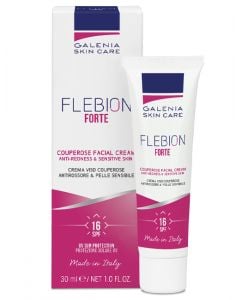 Galenia Flebion Forte Couperose Facial Cream Spf16 30ml Κρέμα Προσώπου Κατά Της Ερυθρότητας για Ευαίσθητες Επιδερμίδες