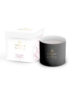 Fleriana Aromatherapy Calm & Peach Natural Candle 235ml Φυσικό Κερί Χώρου με Υπέροχο Άρωμα