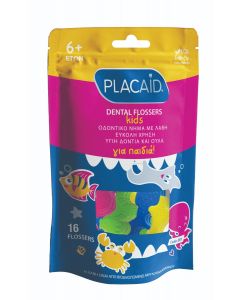 PlacAid Dental Flossers Kids 6+Years 16pcs