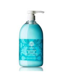 Garden Bath and Shower Cream Ocean Wave & White Lilly 1LT