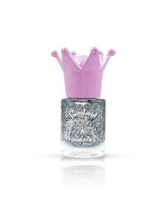 Garden Fairyland Nail Polish Glitter Silver Jiny 1 Παιδικό Βερνίκι Νυχιών με Άρωμα Φράουλα 7.5ml