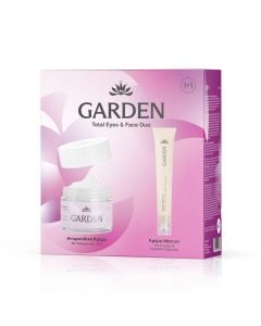 Garden Promo No.7 Total Eyes Anti-Wrinkle Cream with Hyaluronic Acid 50ml + Eye Cream with Peptide & Metal Applicator 20ml