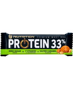 Wish Go On Nutrition 33% Protein Bar Salted Caramel 50gr 
