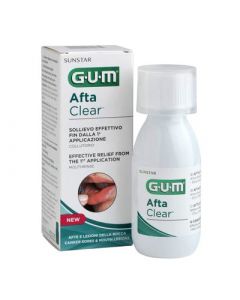 Gum Afta Clear Mouthrinse 120ml