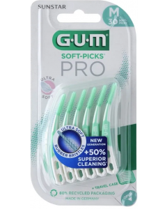 Gum Soft Picks Pro Medium 690 Οδοντιατρικές Οδοντογλυφίδες 30τμχ