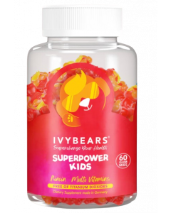 Ivybears Superpower Kids 60gummies Πολυβιταμινούχο Παιδικό Συμπλήρωμα Διατροφής 