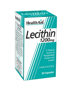 Health Aid Lecithin 1200mg 50 Caps Λεκιθίνη
