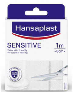 Hansaplast Sensitive Υποαλλεργικό Επίθεμα 1m x 8cm 