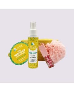Aloe+ Colors Promo The Harmony Bag Set Hair & Body Mist 100ml + Lip Oil Charm 5ml