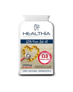 Healthia Ω3 Pure Fish Oil 1000mg 60 Caps