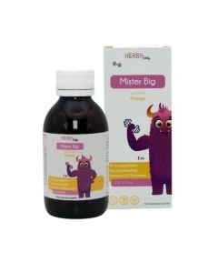 Herby Family Mister Big Orange Flavor 150ml Σιρόπι Για Την Υγιή Ανάπτυξη Των Παιδιών
