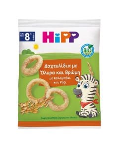 Hipp Organic Rings with Dinkel Spelt & Oat for 8+m 30gr