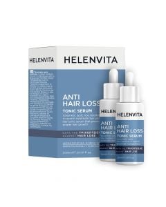 Helenvita Anti Hair Loss Tonic Serum 2x30ml Τονωτικός Ορός Μαλλιών Κατά της Τριχόπτωσης 