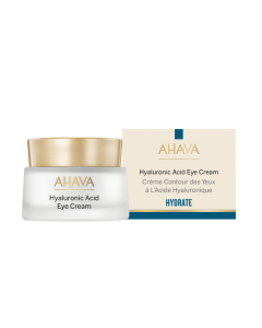 Ahava Hydrate Hyaluronic Acid Eye Cream 15ml Ενυδατική Κρέμα Ματιών για Λάμψη με Υαλουρονικό Οξύ