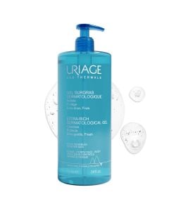 Uriage Extra-Rich Dermatological Gel 1LT Ζελ Καθαρισμού, Προστατεύει από τη Ξηρότητα