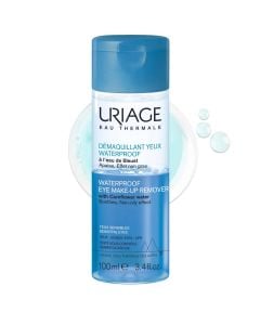 Uriage Waterproof Eye Make-Up Remover 100ml Διφασικό Ντεμακιγιάζ Ματιών 