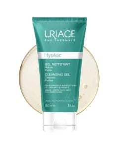 Uriage Hyseac Cleansing Gel 150ml Τζελ για Βαθύ Καθαρισμό