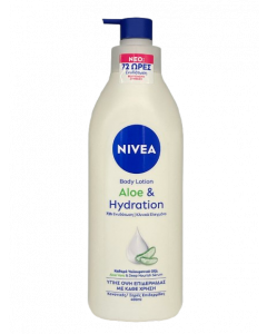 Nivea Aloe & Hydration Ενυδατικό Γαλάκτωμα Σώματος για Κανονική & Ξηρή Επιδερμίδα 400ml
