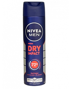 Nivea Men Dry Impact 72h Αποσμητικό Σπρέι 150ml