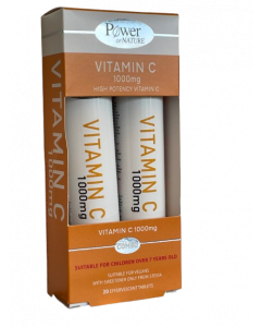 Power Health Vitamin C 1000mg Stevia 2x20 Effervescent Tablets