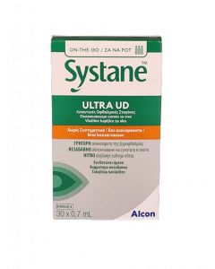 Alcon New Systane Ultra UD Λιπαντικές Οφθαλμικές Σταγόνες 30 x 0.7ml