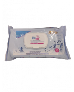 Sebamed Baby Cleansing Wipes for Delicate Skin 99% Water 60pcs Υγρά Μωρομάντηλα με 99% Νερό 