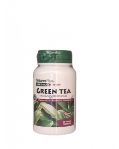Nature's Plus Herbal Actives Green Tea 400mg / 50% Polyphenols 60caps Συμπλήρωμα Διατροφής με Πράσινο Τσάι 60caps