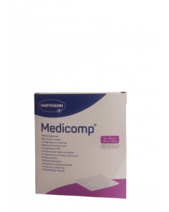 Hartmann Medicomp 10x10cm Επιθέματα Αποστειρωμένα από Μη Υφασμένο Υλικό 25x2 Τεμάχια