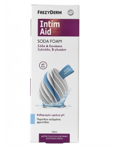 Frezyderm Intim Aid Soda Foam pH9.0 100ml Αφρός Καθαρισμού Ευαίσθητης Περιοχής με Σόδα