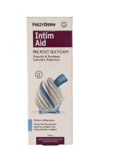 Frezyderm Intim Aid Pre Post Sex Foam pH4.5 100ml Ειδικό Καθαριστικό Ευαίσθητης Περιοχής για Υγιεινή & Προστασία μετά την Έναρξη των Σεξουαλικών Επαφών