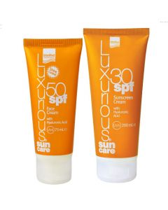 InterMed Luxurious Sun Care Face SPF50 and Body Cream SPF30