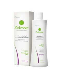 Zelesse Intimate Wash, 250ml Λοσιόν Καθαρισμού Για Την Ευαίσθητη Περιοχή Με Άρκτιο, Χαμομήλι & Αλόη