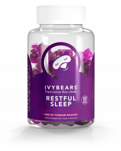 IvyBears Restful Sleep Συμπλήρωμα Διατροφής Για Ευχάριστο Και Ήρεμο Ύπνο, 60 Zελεδάκια Aρκουδάκια
