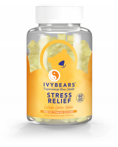 IvyBears Stress Relief Συμπλήρωμα Διατροφής Για Eσωτερική iσορροπία Και Ηρεμία, 60 Zελεδάκια Aρκουδάκια
